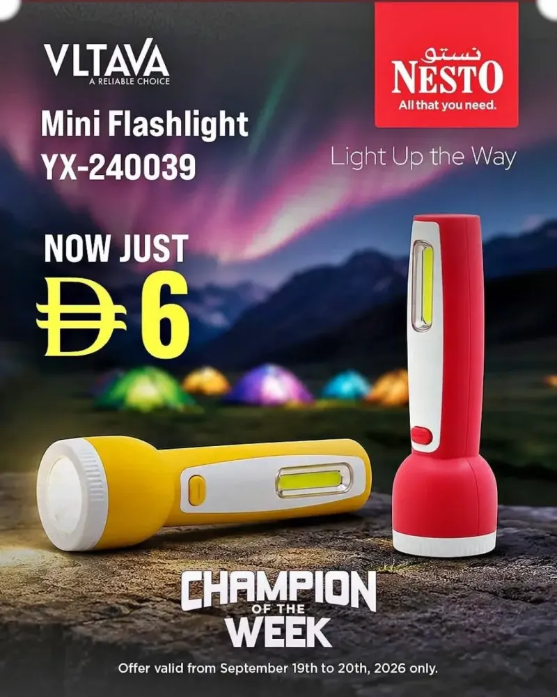 Nesto weekly ad Sep 19 – Sep 20, 2026 – page 1