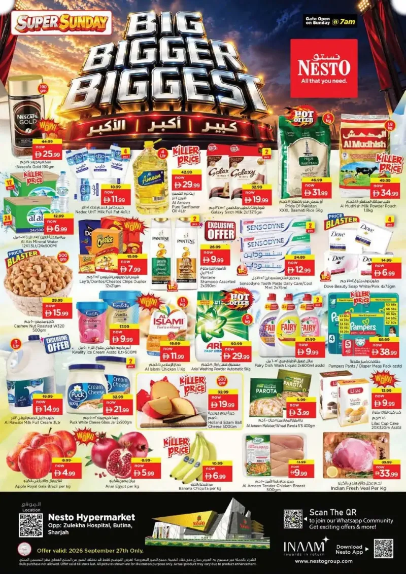 Nesto weekly ad Sep 26 – Sep 27, 2026 – page 1
