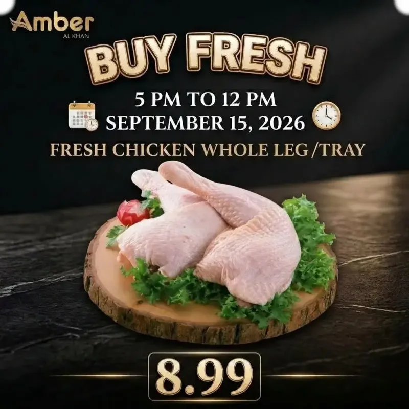 Amber weekly ad Sep 14 – Sep 15, 2026 – page 1