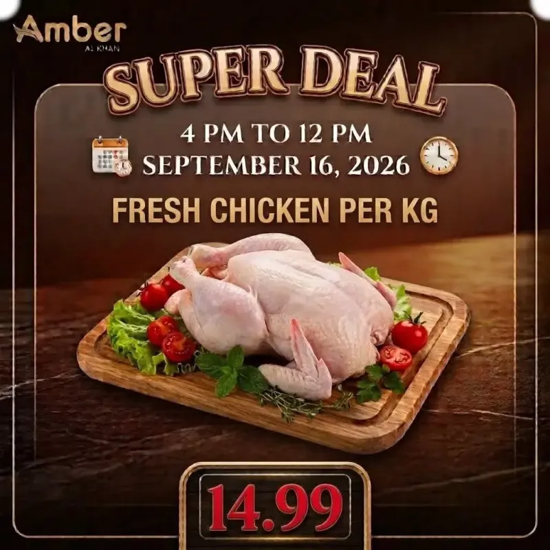 Amber weekly ad Sep 15 – Sep 16, 2026 – page 1