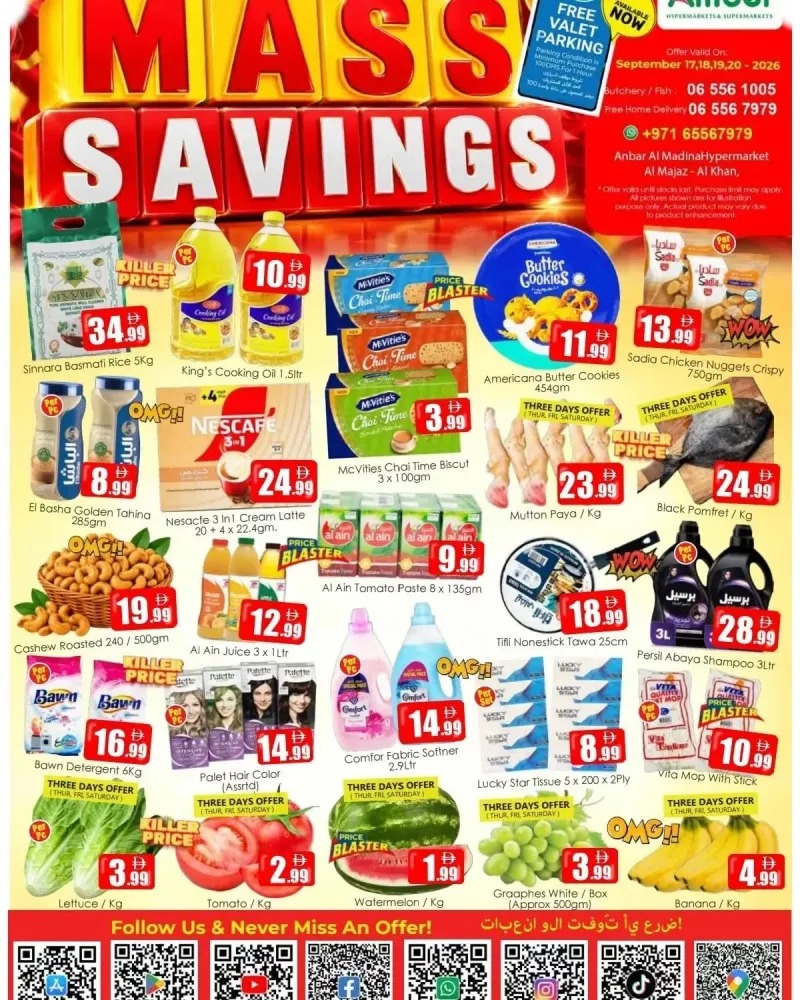 Amber weekly ad Sep 17 – Sep 20, 2026 – page 1