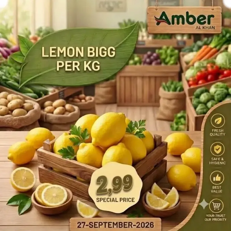 Amber weekly ad Sep 26 – Sep 27, 2026 – page 1
