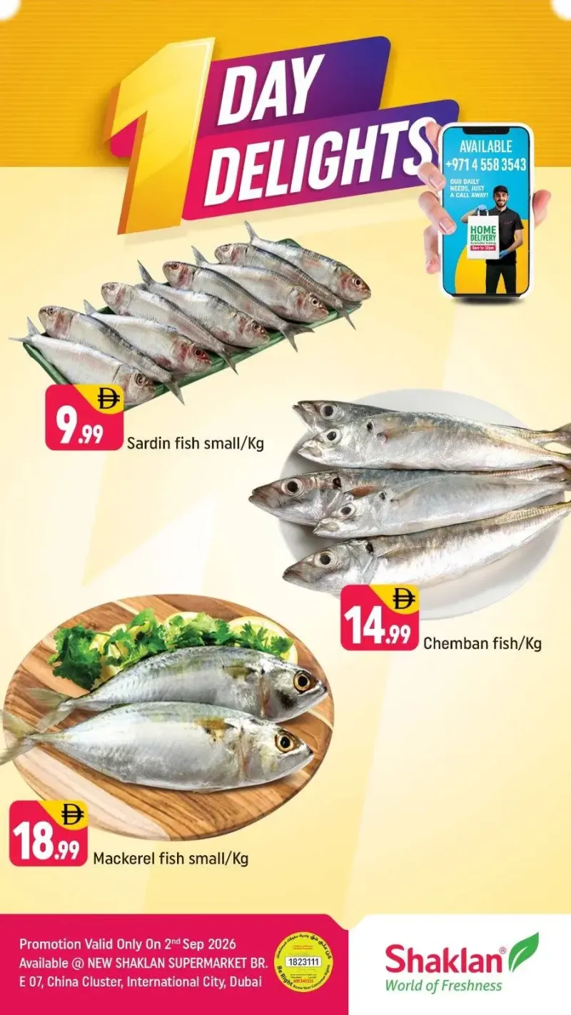 Shaklan weekly ad Sep 1 – Sep 2, 2026 – page 1