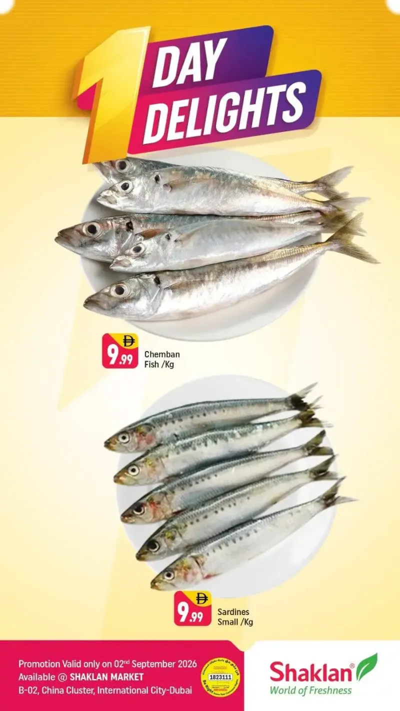 Shaklan weekly ad Sep 1 – Sep 2, 2026 – page 1