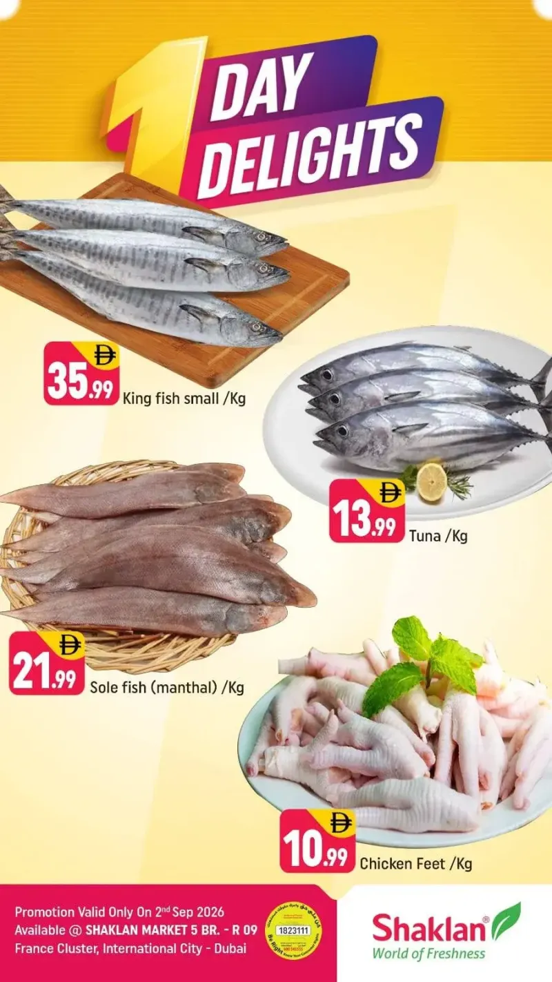 Shaklan weekly ad Sep 1 – Sep 2, 2026 – page 1