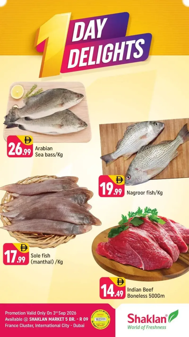 Shaklan weekly ad Sep 2 – Sep 3, 2026 – page 1