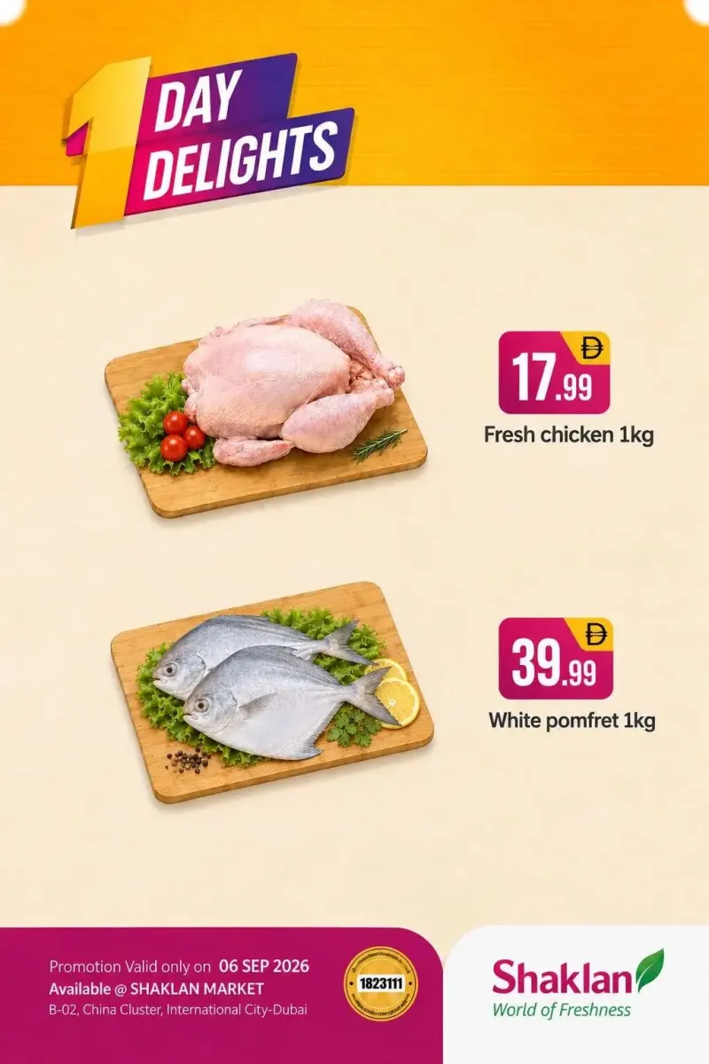 Shaklan weekly ad Sep 5 – Sep 6, 2026 – page 1