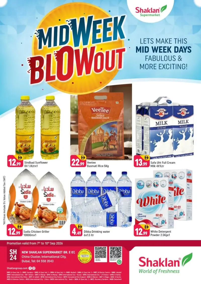 Shaklan weekly ad Sep 6 – Sep 10, 2026 – page 1