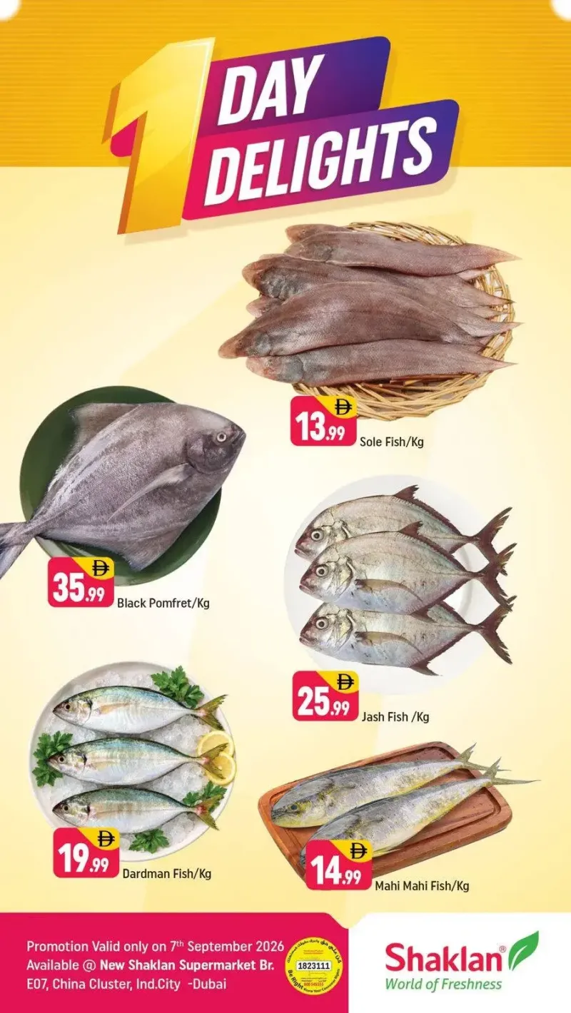 Shaklan weekly ad Sep 6 – Sep 7, 2026 – page 1