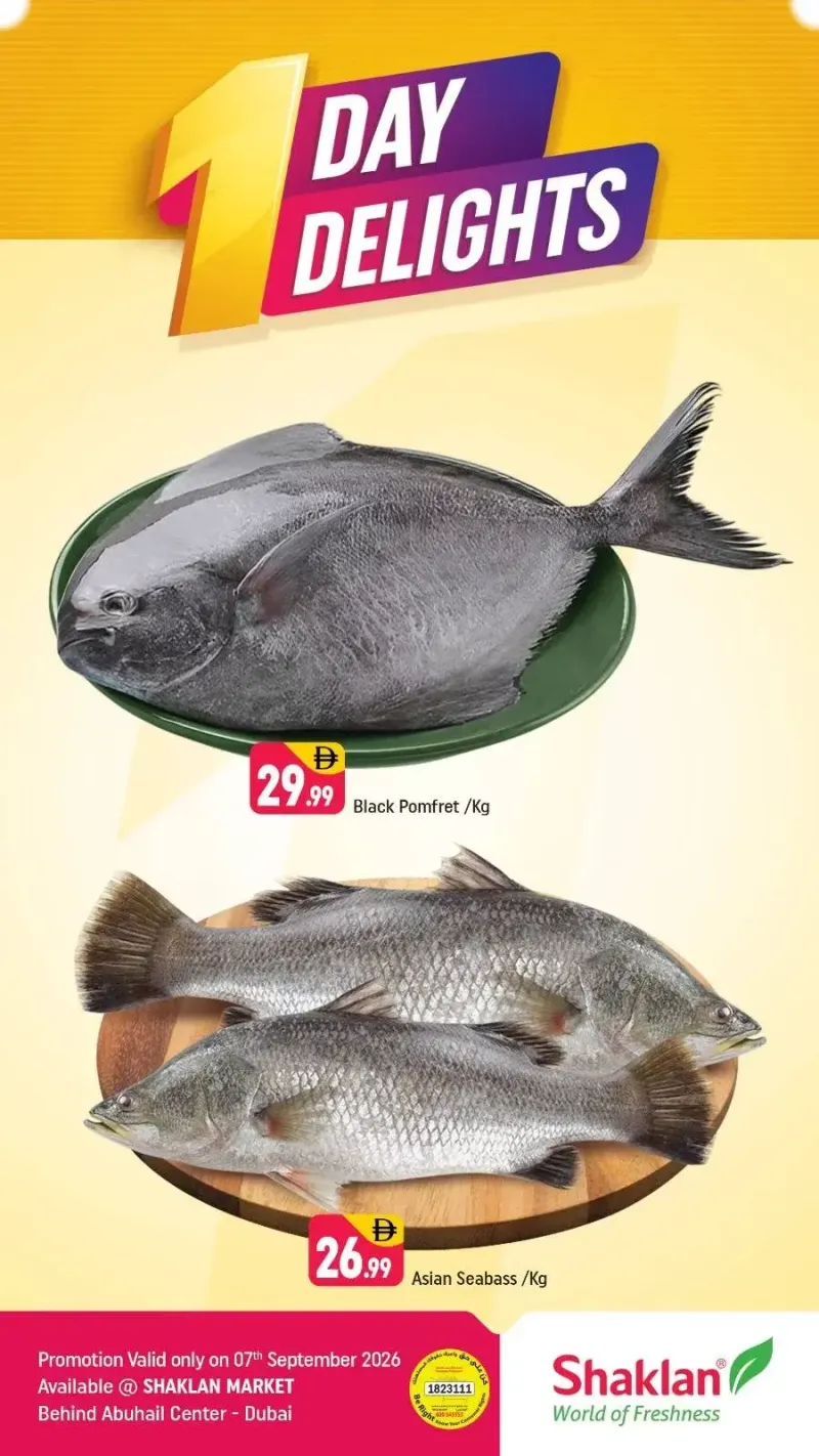 Shaklan weekly ad Sep 6 – Sep 7, 2026 – page 1