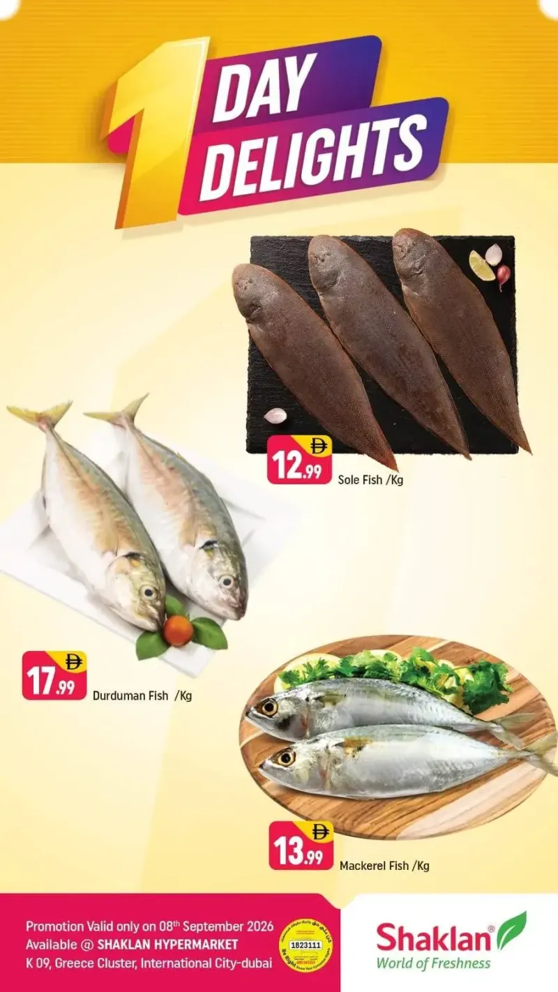 Shaklan weekly ad Sep 7 – Sep 8, 2026 – page 1