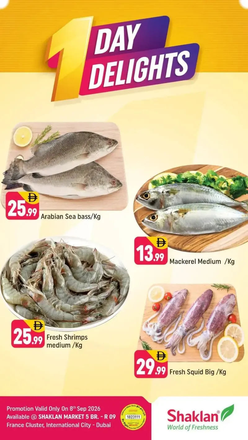 Shaklan weekly ad Sep 7 – Sep 8, 2026 – page 1