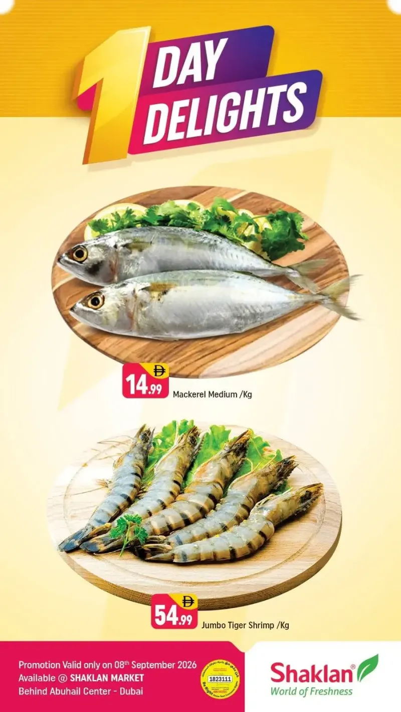 Shaklan weekly ad Sep 7 – Sep 8, 2026 – page 1