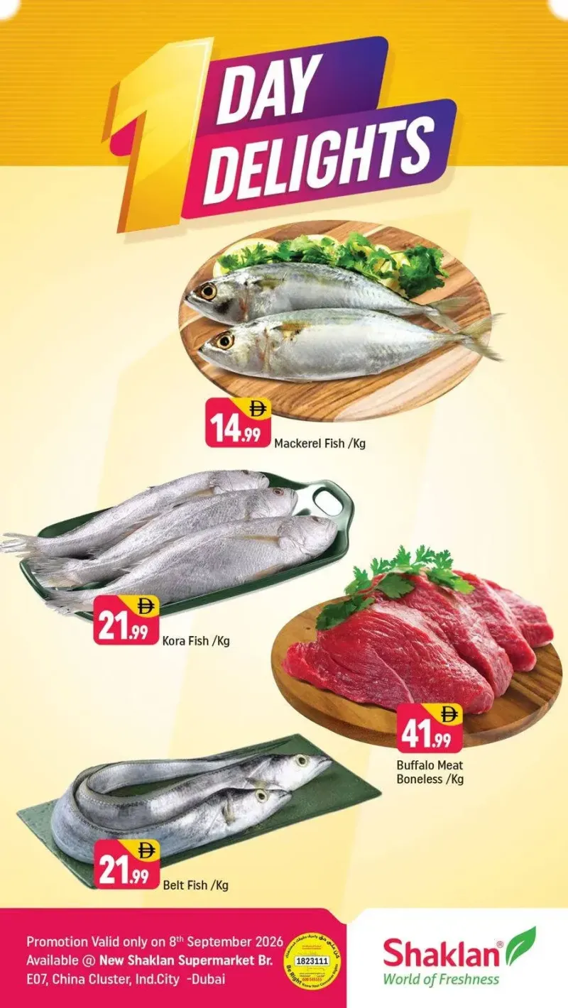 Shaklan weekly ad Sep 7 – Sep 8, 2026 – page 1