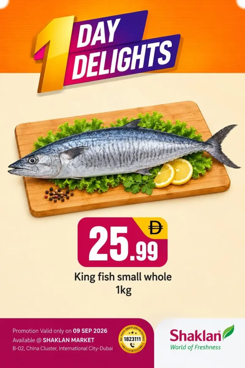 Shaklan weekly ad Sep 8 – Sep 9, 2026 – page 1