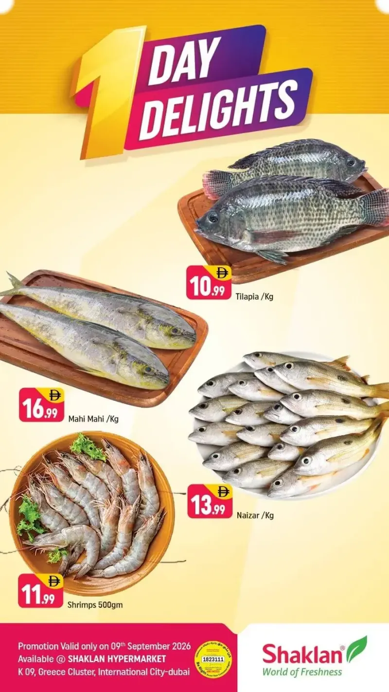 Shaklan weekly ad Sep 8 – Sep 9, 2026 – page 1