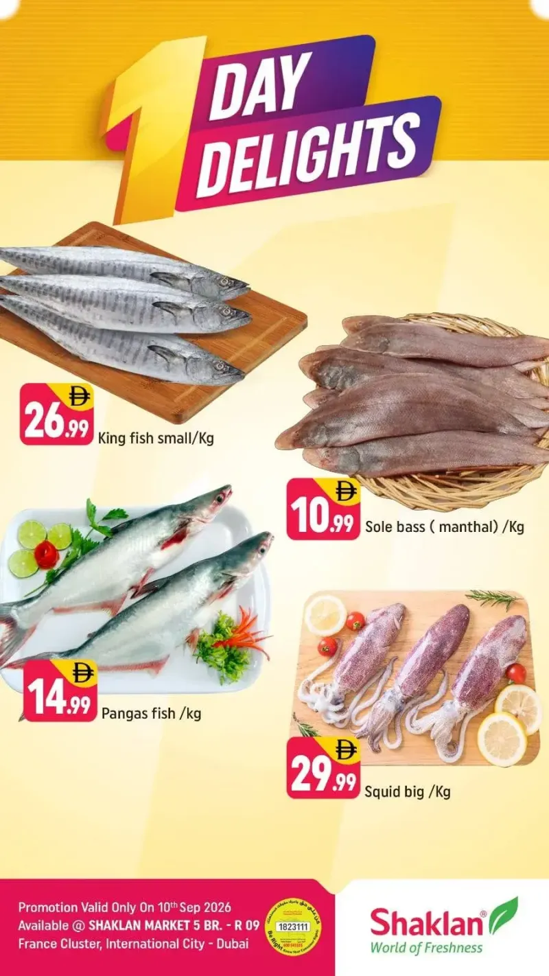 Shaklan weekly ad Sep 9 – Sep 10, 2026 – page 1
