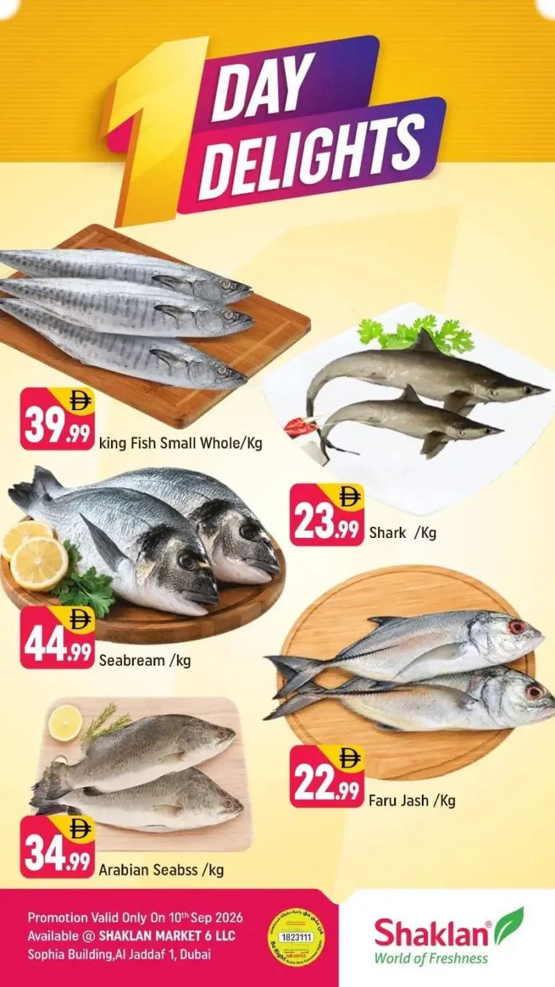 Shaklan weekly ad Sep 9 – Sep 10, 2026 – page 1