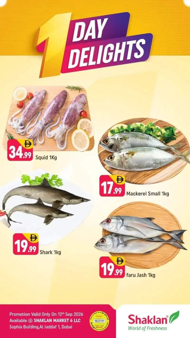 Shaklan weekly ad Sep 11 – Sep 12, 2026 – page 1