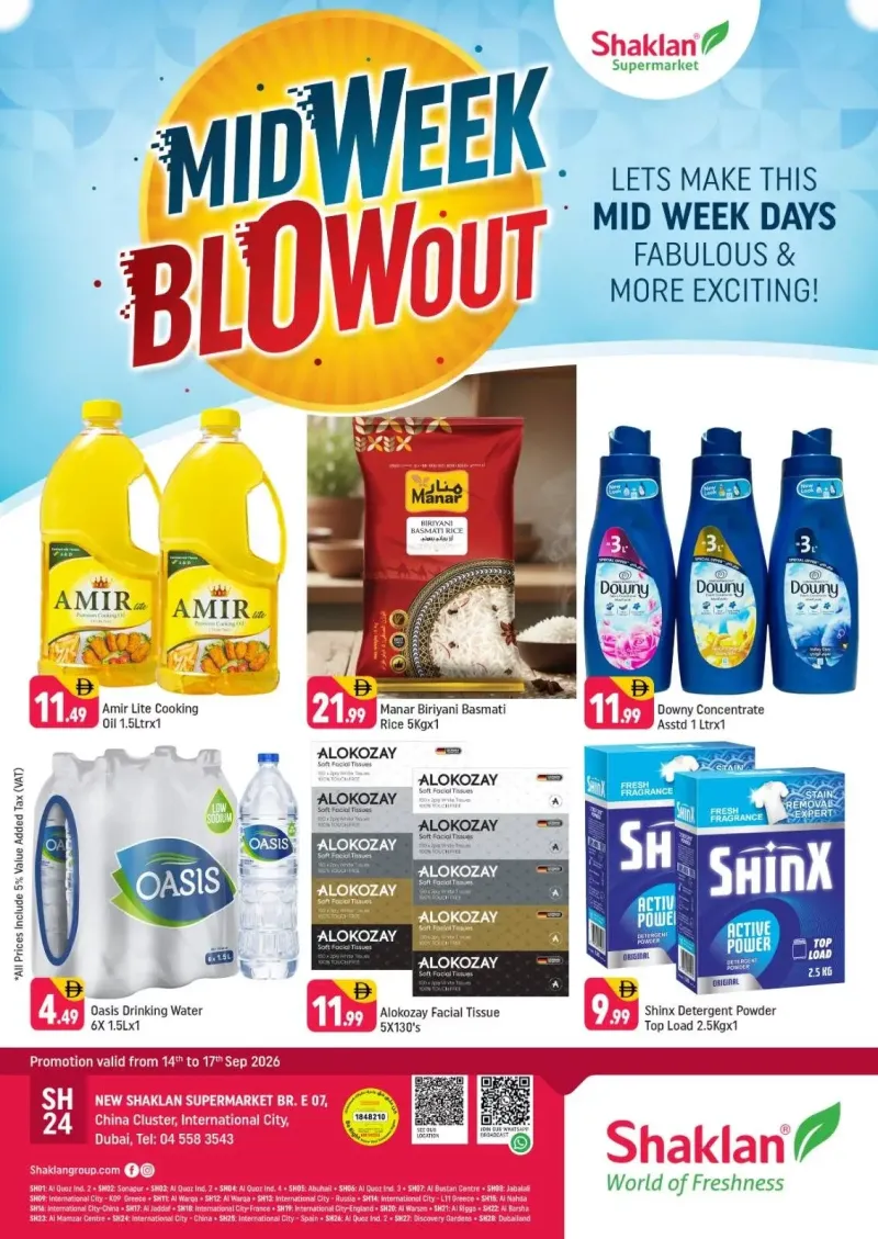 Shaklan weekly ad Sep 13 – Sep 17, 2026 – page 1
