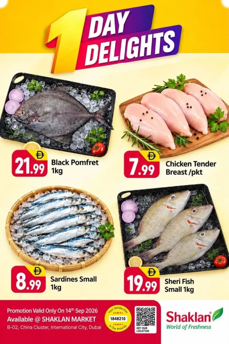 Shaklan weekly ad Sep 13 – Sep 14, 2026 – page 1