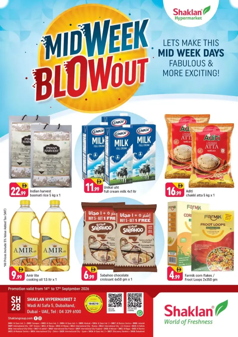 Shaklan weekly ad Sep 13 – Sep 17, 2026 – page 1