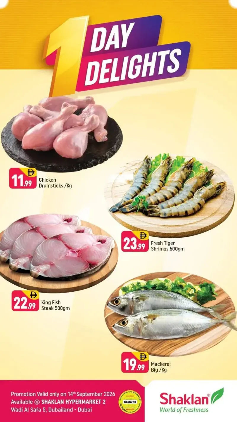 Shaklan weekly ad Sep 13 – Sep 14, 2026 – page 1