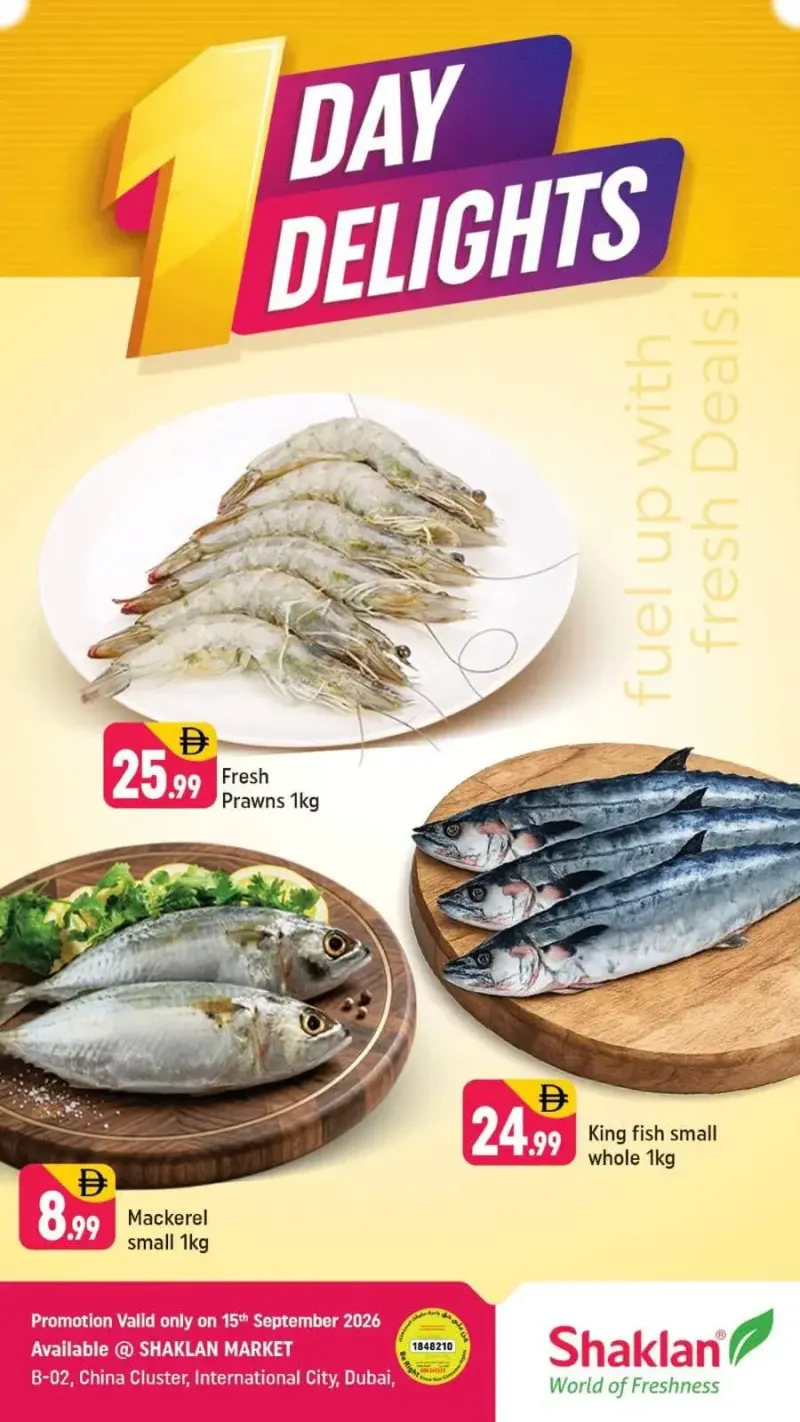 Shaklan weekly ad Sep 14 – Sep 15, 2026 – page 1