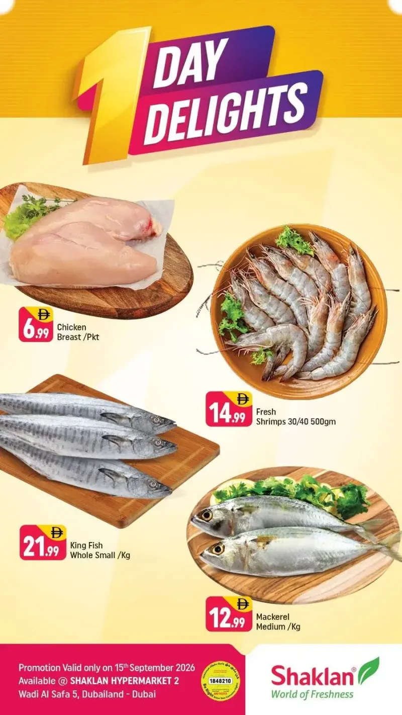Shaklan weekly ad Sep 14 – Sep 15, 2026 – page 1