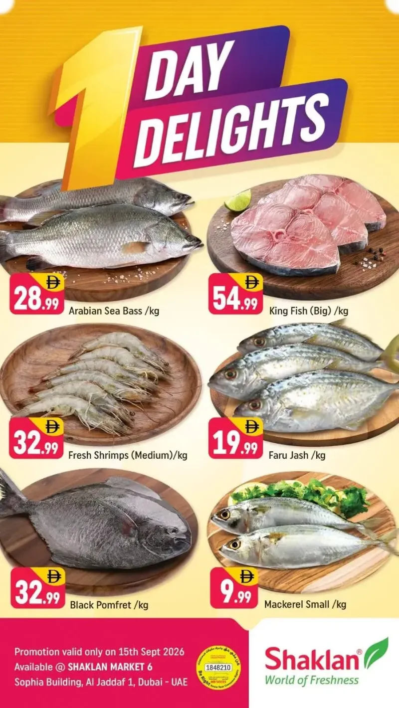 Shaklan weekly ad Sep 14 – Sep 15, 2026 – page 1