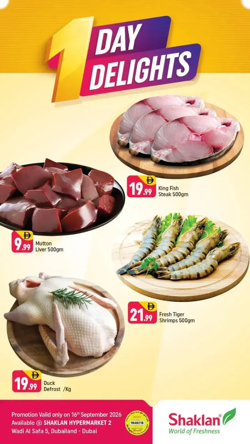 Shaklan weekly ad Sep 15 – Sep 16, 2026 – page 1