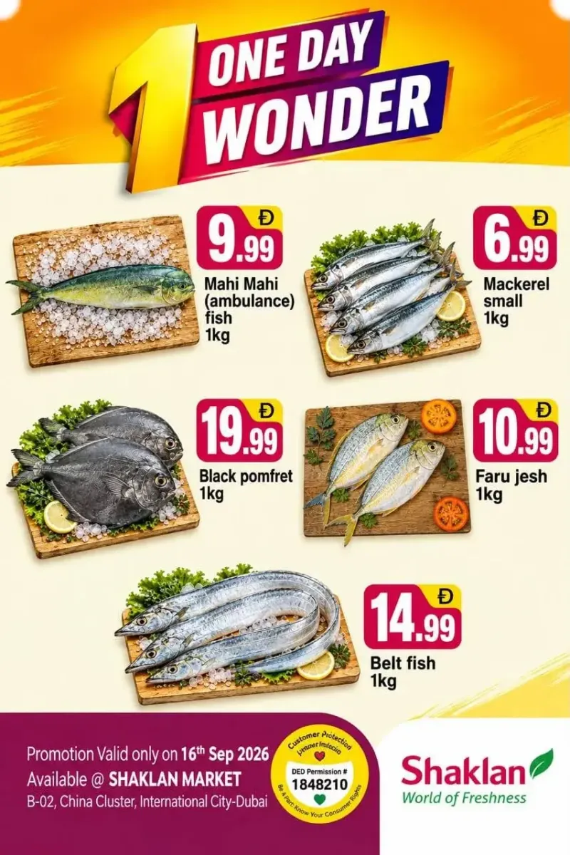 Shaklan weekly ad Sep 15 – Sep 16, 2026 – page 1