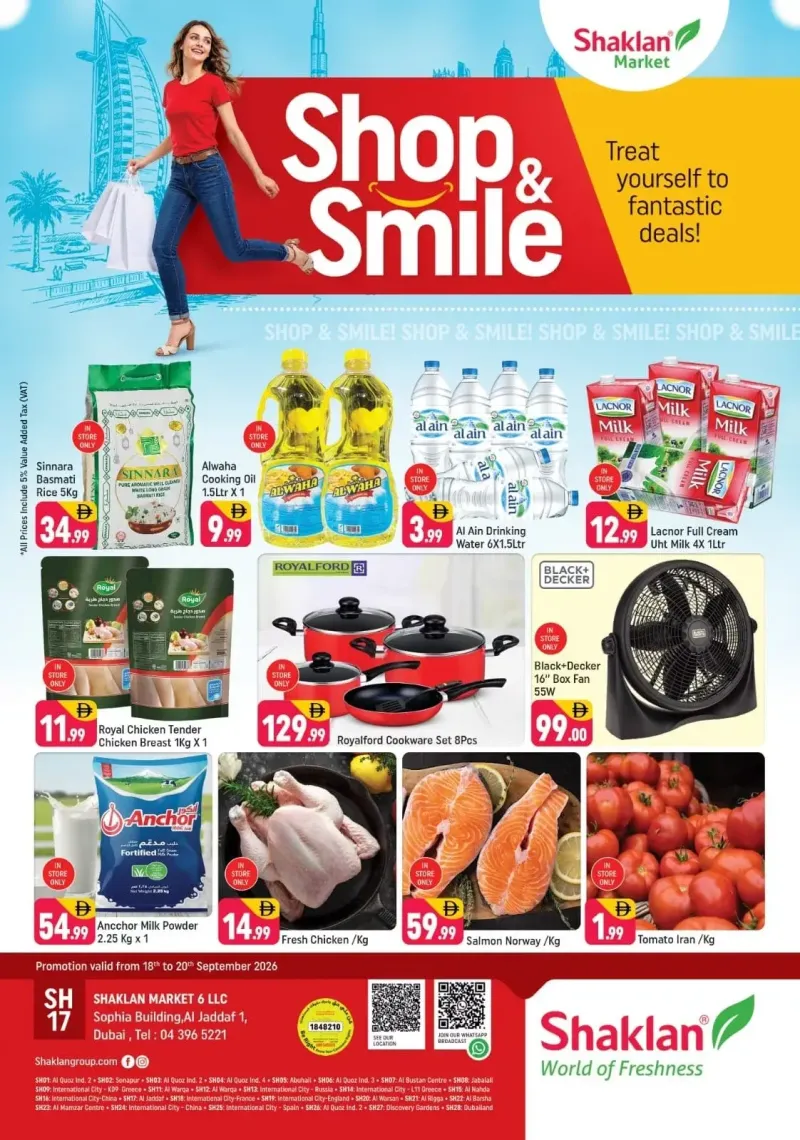 Shaklan weekly ad Sep 18 – Sep 20, 2026 – page 1