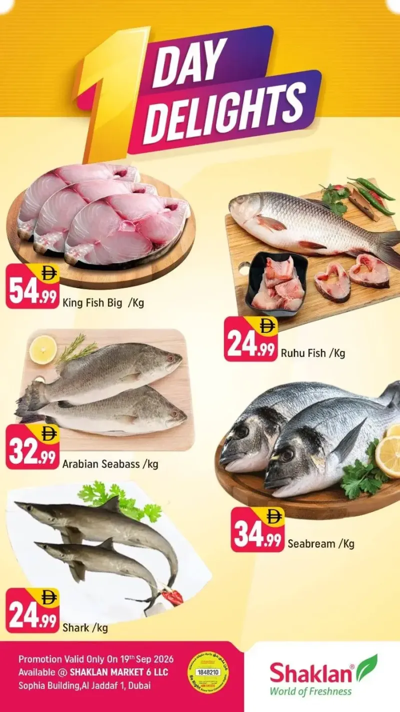 Shaklan weekly ad Sep 18 – Sep 19, 2026 – page 1