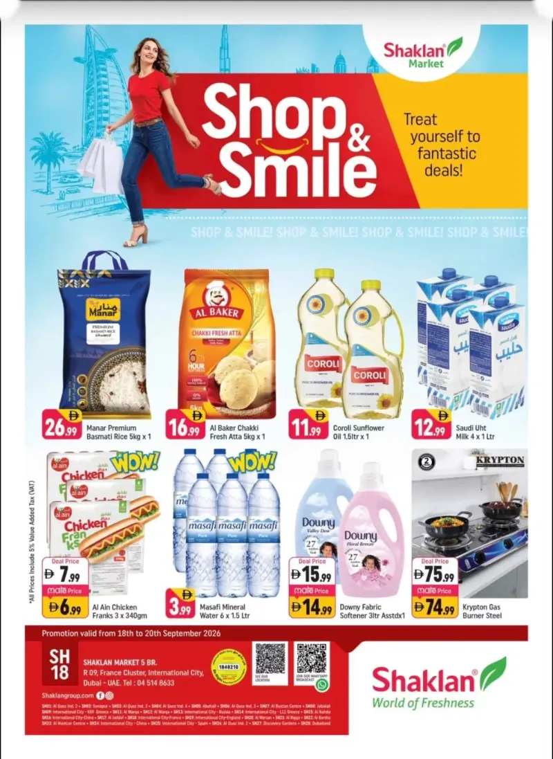 Shaklan weekly ad Sep 18 – Sep 20, 2026 – page 1
