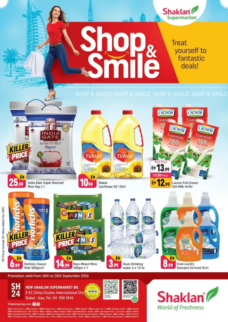 Shaklan weekly ad Sep 18 – Sep 20, 2026 – page 1