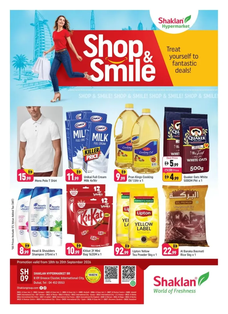 Shaklan weekly ad Sep 18 – Sep 20, 2026 – page 1