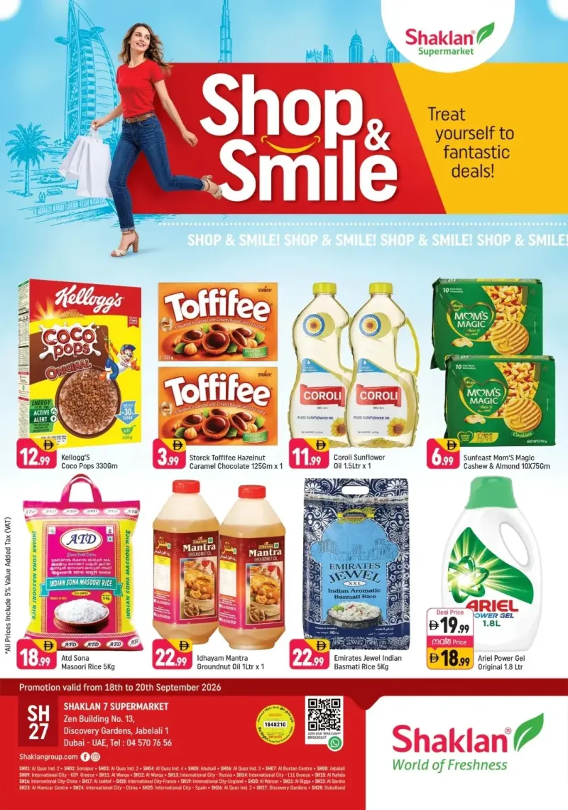 Shaklan weekly ad Sep 18 – Sep 20, 2026 – page 1