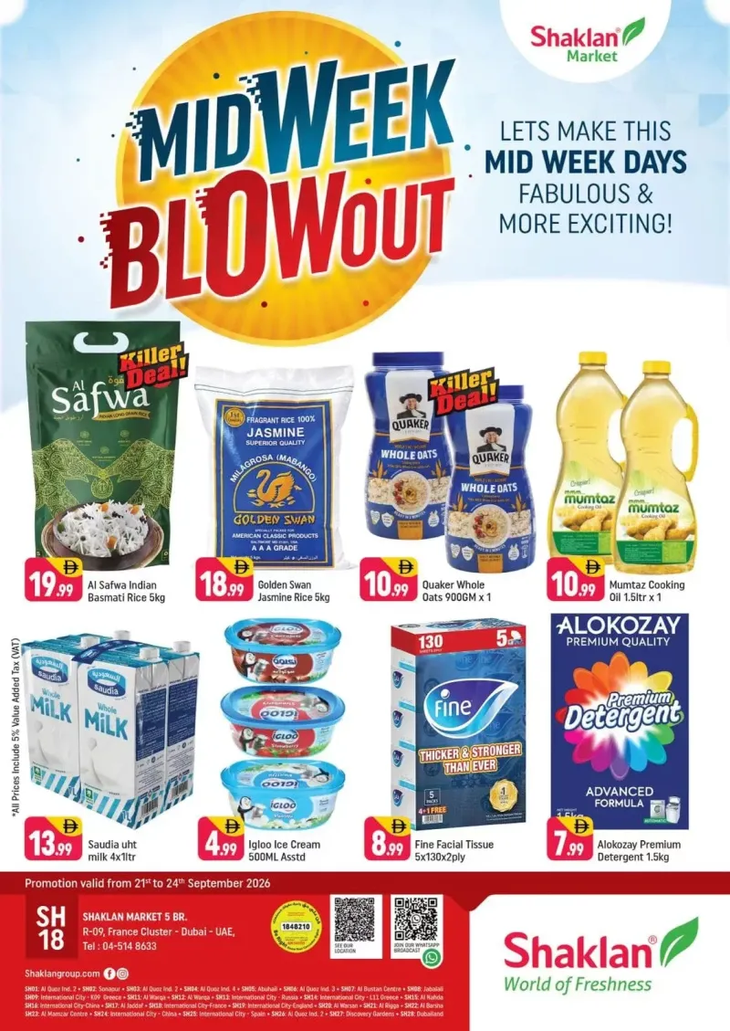 Shaklan weekly ad Sep 20 – Sep 24, 2026 – page 1