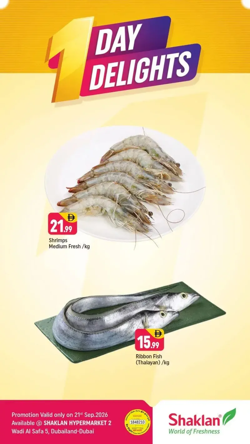 Shaklan weekly ad Sep 20 – Sep 21, 2026 – page 1