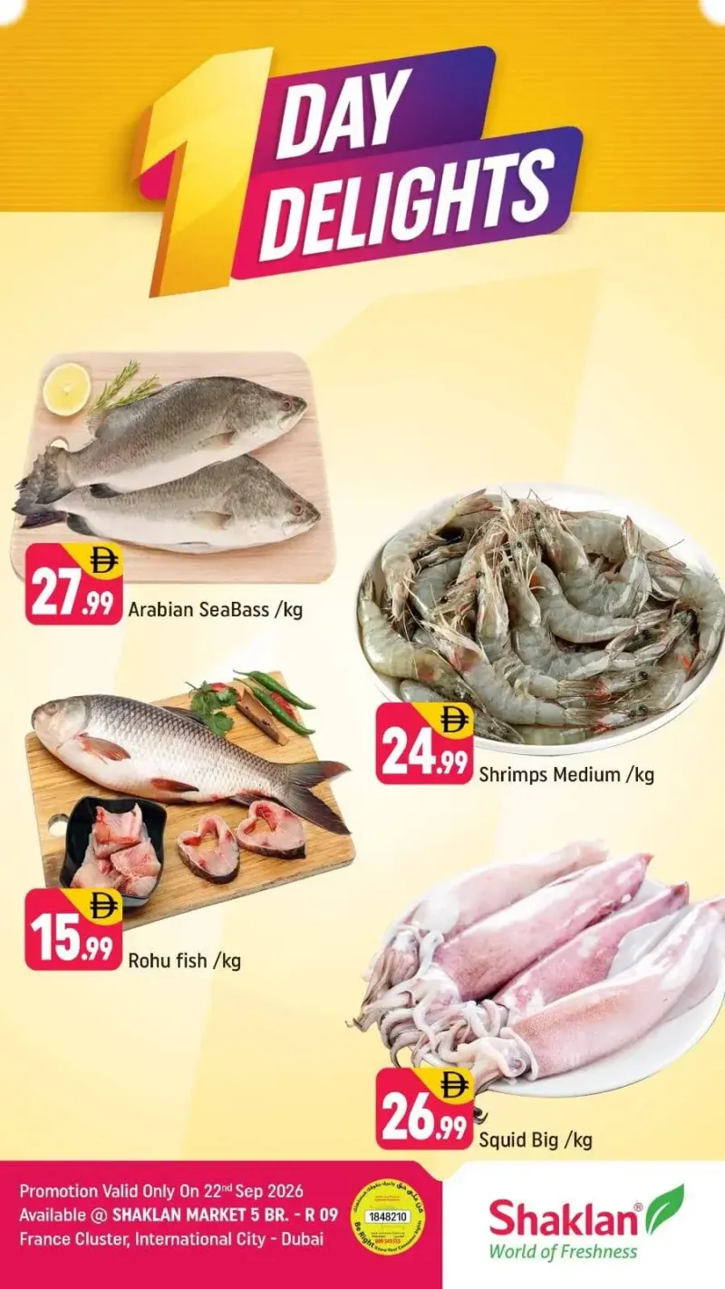 Shaklan weekly ad Sep 21 – Sep 22, 2026 – page 1