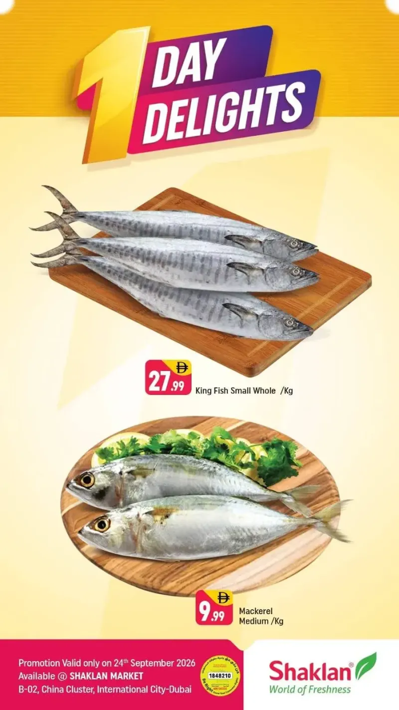 Shaklan weekly ad Sep 23 – Sep 24, 2026 – page 1