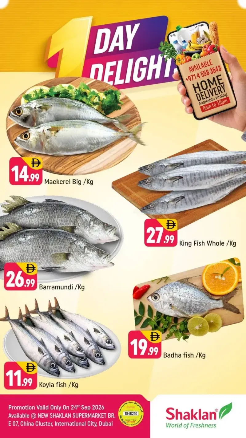 Shaklan weekly ad Sep 23 – Sep 24, 2026 – page 1