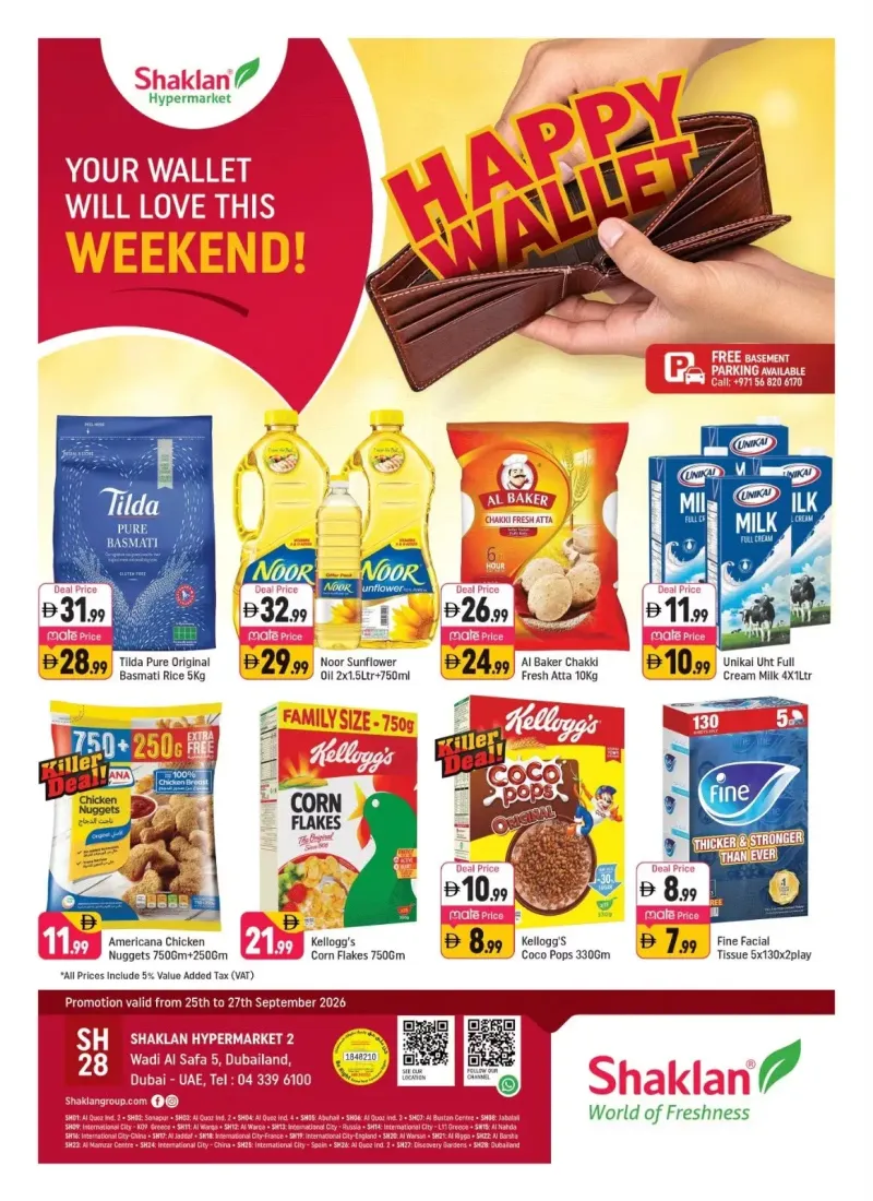 Shaklan weekly ad Sep 24 – Sep 27, 2026 – page 1