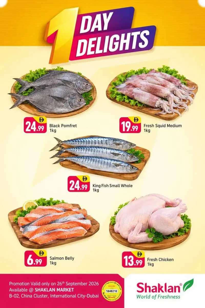 Shaklan weekly ad Sep 25 – Sep 26, 2026 – page 1