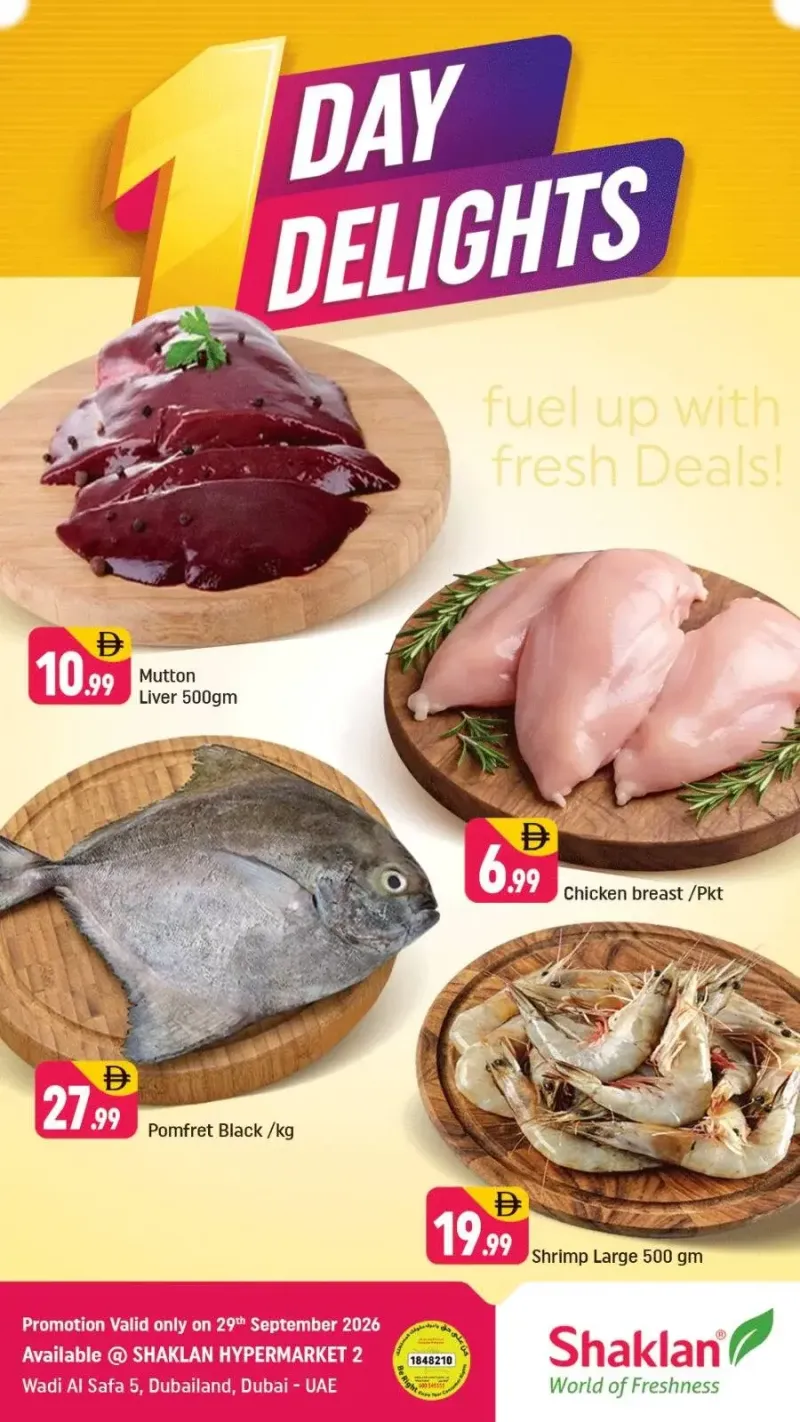 Shaklan weekly ad Sep 28 – Sep 29, 2026 – page 1