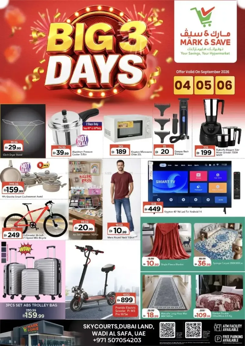 Mark & Save UAE weekly ad Sep 3 – Sep 6, 2026 – page 1