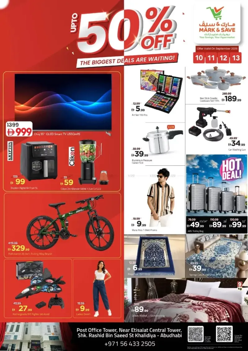 Mark & Save UAE weekly ad Sep 9 – Sep 13, 2026 – page 1