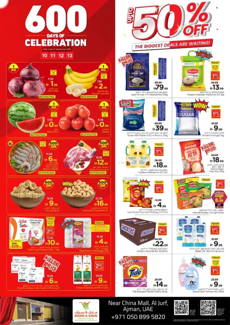 Mark & Save UAE weekly ad Sep 9 – Sep 13, 2026 – page 1