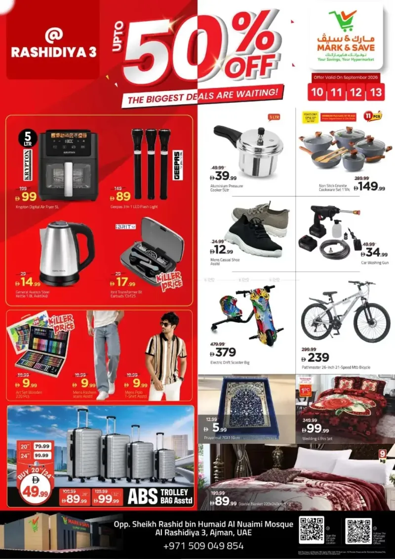 Mark & Save UAE weekly ad Sep 9 – Sep 13, 2026 – page 1